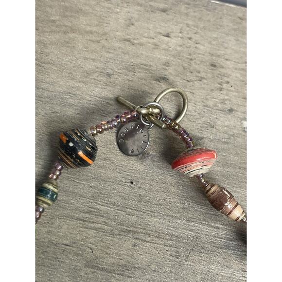 VINTAGE BEAD FOR LIFE MADE IN UGANDA Very Unique Hippy Gypsy - Picture 5 of 7